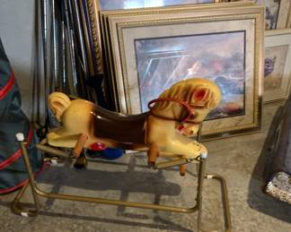 Vintage Rocking Horse