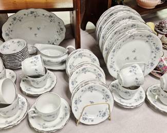 Much china, glassware and pottery. Johann Haviland Bavaria Germany
