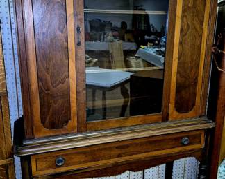 Vintage walnut cupboard