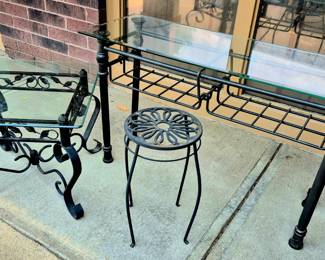 Cast iron tables