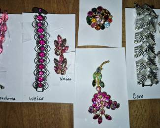 Much costume jewelry from 3 different estates!!