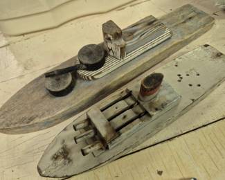 Vintage wood toys