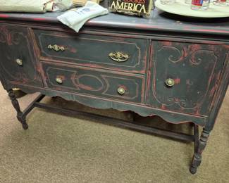 Shabby painted sideboard