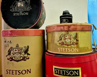 Stetson Hat boxes