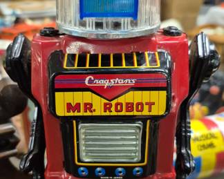 Save The Date and plan on attending next weekend’s 2 Day Large Estate/Household Sale!! Vintage toys from 2 different estates and households.  Cragstan "Mr. Robot"