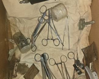 Mortician implements 