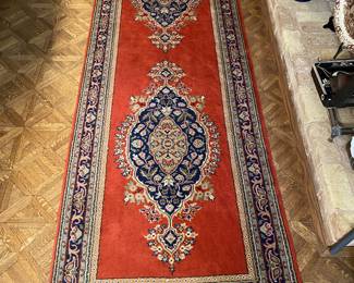 Lovely red wool runner