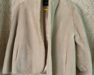 Vintage Mutton faux jacket