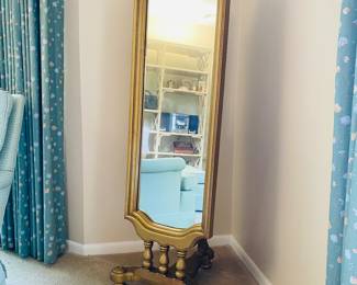 Vintage mid-century adjustable dressing mirror very nice