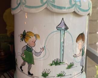 Vintage Italian cookie jar