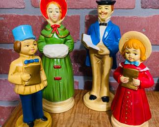 Vintage Japanese Christmas carolers