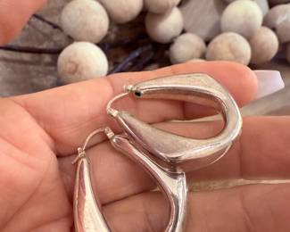 Sterling Hoops