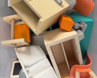 Doll house stuff everywhere 