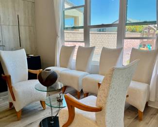 Gorgeous Italian  modern chair set