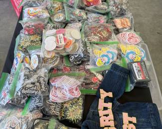 Calling all Crafters/Sewers/Creators - we have massive amounts of cool patches for clothing projects!