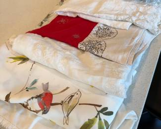 Lots of linens