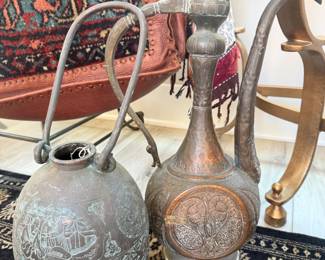 Bronze and copper ethnic service