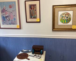 Mildred Barrett signed FAMILY $140
Ruth Faktor pottery relief $75
Boulanger signed numbered $100
Negotiable on all.