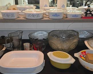More Pyrex and Corning Ware