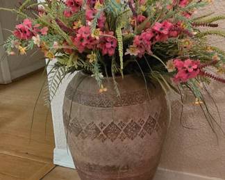 Artificial Flowers in Vase