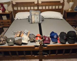 King Size Bedframe with Box Springs - Lots more to come!!