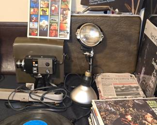 Records - Vinyls - Video Camcorder
