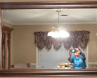 Large Beveled Mirror
