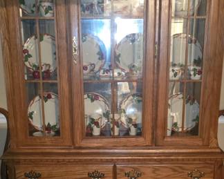 Oak China Cabinet