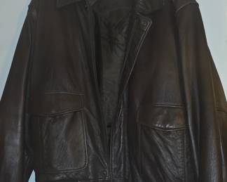 Men's Leather Jacket Sixe XL