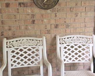 Pair Plastic Chairs