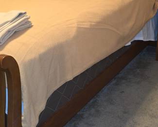 Another Oak Sleigh Bed