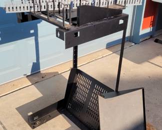 Data rack with extra parts