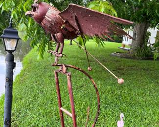 More yard art work