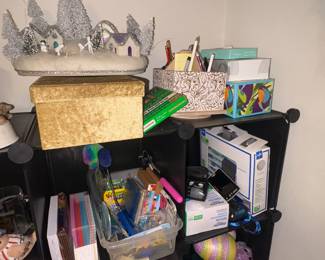 Office supplies, cards, Medical supplies