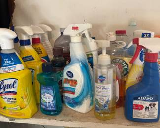 Cleaning supplies