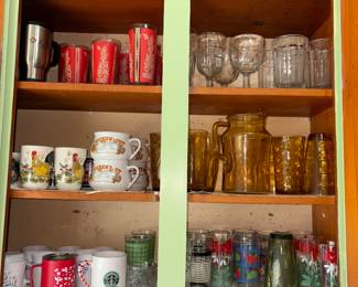 Vintage Mugs and Glasses