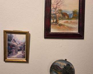 Small oil paintings