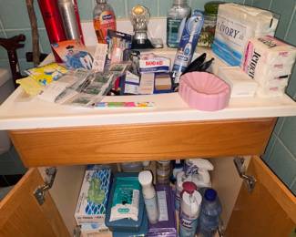 Soaps, wipes, cleaning stuff