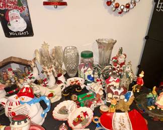 Angels, Tea Pots, Bell plate, Light Up Houses