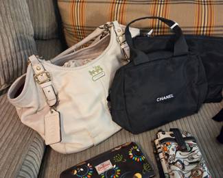 Coach Purse, Sakroots, and others