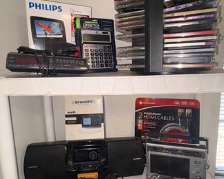 Calculators, Music CDs