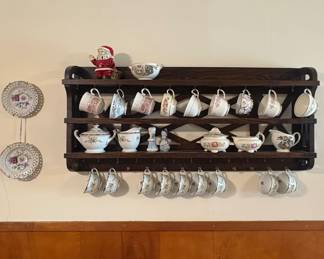 Tea Cups, Cute Display shelf