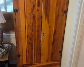 Cedar wardrobe