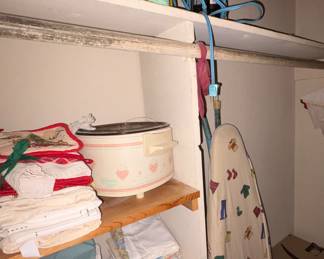 Iron and ironing board