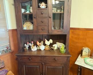 Vintage Cupboard China Cabinet