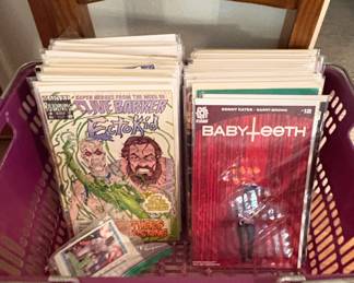 Variety of comics vintage and some newer