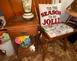 Nightstand, Chair