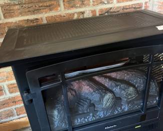 Heater electric looks like burning logs