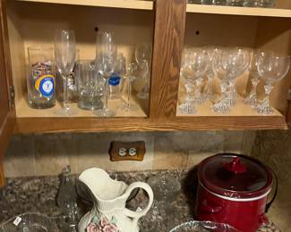 Misc glassware