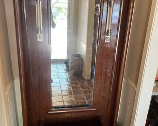 Entry mirror art deco
